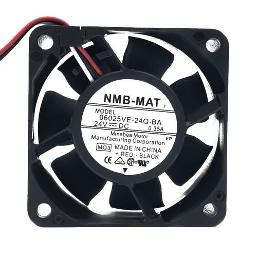 NMB 06025VE-24Q-BA 24V 0.35A 6CM 大风量安川变频器散热风扇