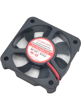 原装正品EVERCOOL 捷冷 EC5010H12C 5010 12V 机箱小散热工业风扇