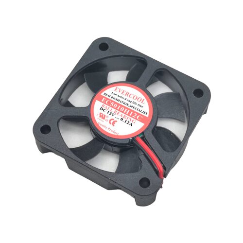 原装正品EVERCOOL 捷冷 EC5010H12C 5010 12V 机箱小散热工业风扇