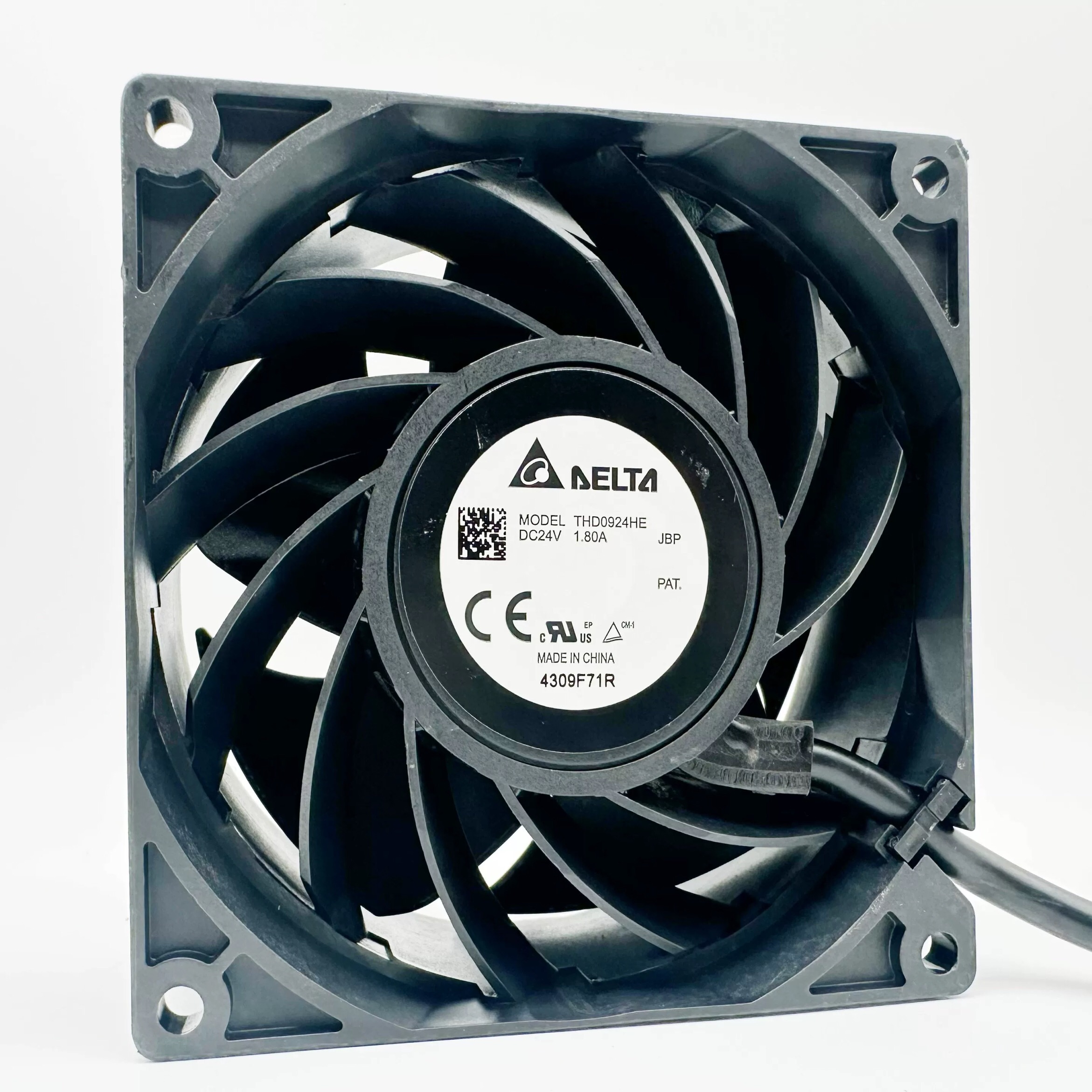 Delta台达 THD0924HE 24V 1.80A 9CM 9238变频器4线PWM散热风扇