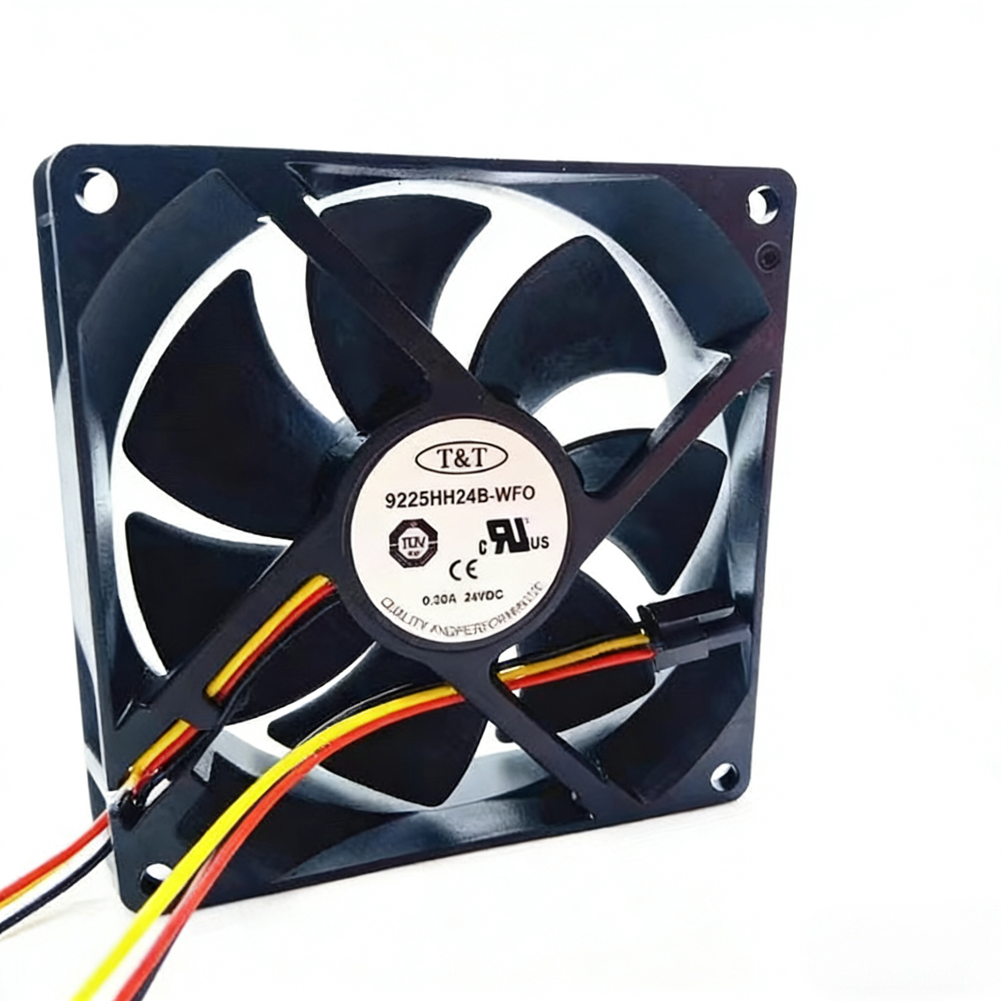 新9225 24V 0.30A风机9225HH24B-WFO 0 9CM适用ABB机器人散热风扇