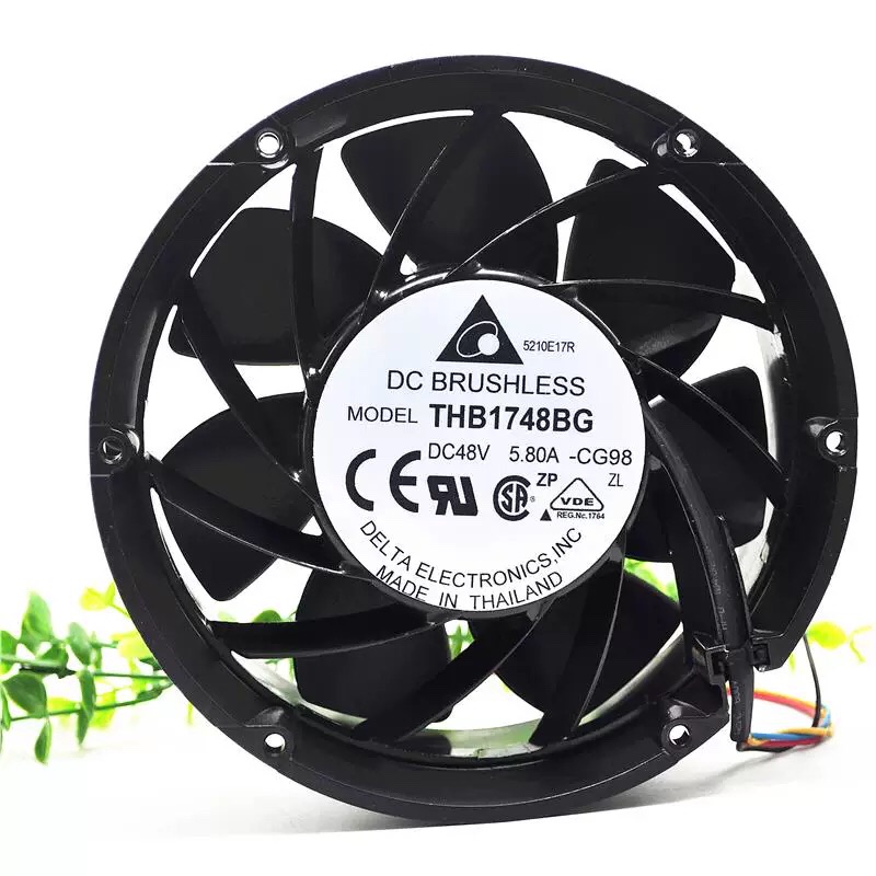 全新台达 THB1748BG 48V 5.80A 艾默生 华为 专用风扇 17CM 17251