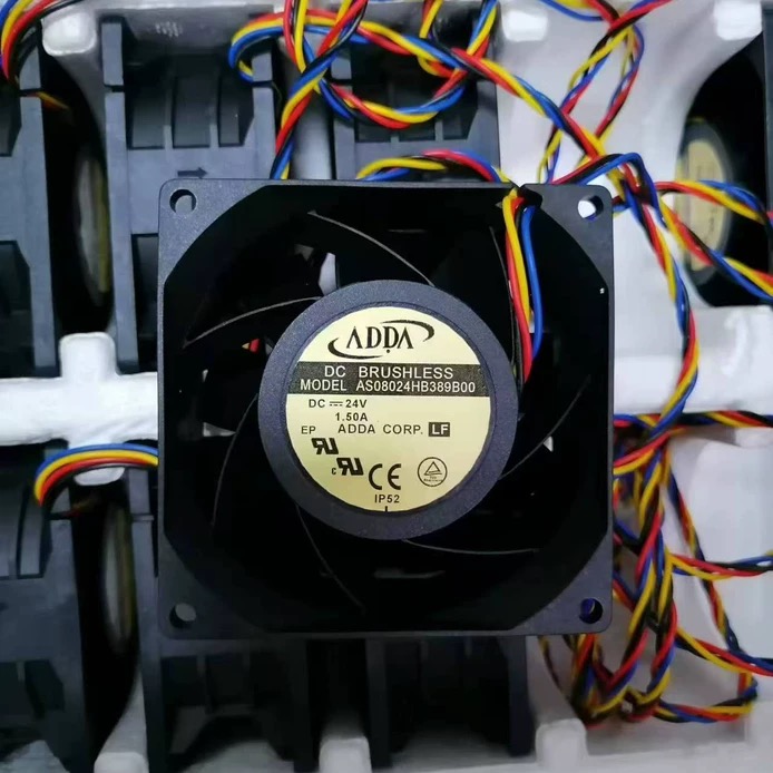 AS08024HB389B00 全新ADDA DC24V 1.5A 8CM 8038 变频器散热风扇