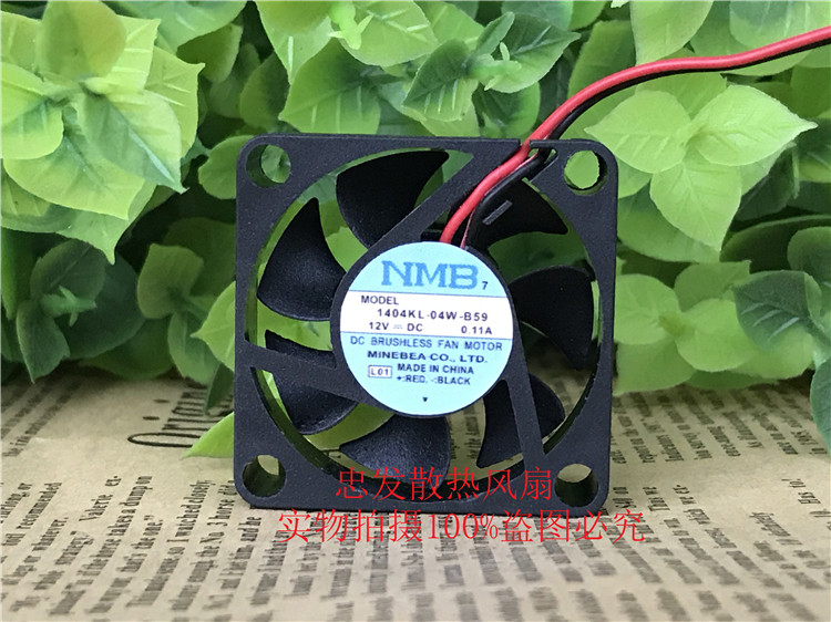 NMB 3.5CM 12V 0.11A 3510 1404KL-04W-B59 安川变频器 检测风扇