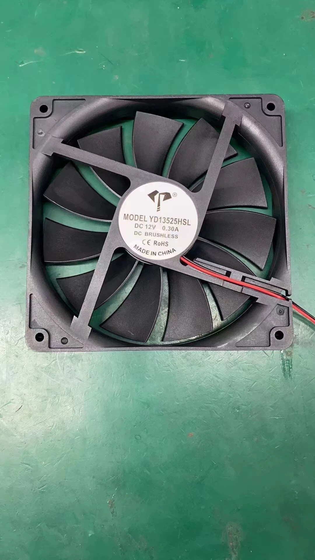 全新 13525 13.5CM大风量 12V 0.30A 135*135*25MM 机箱散热风扇