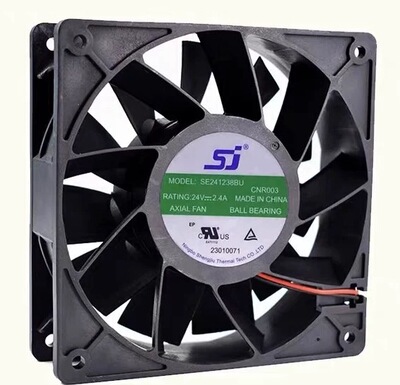 SE241238BU 原装SJ 12038 24V 2.40A 12CM 大风量变频器散热风扇