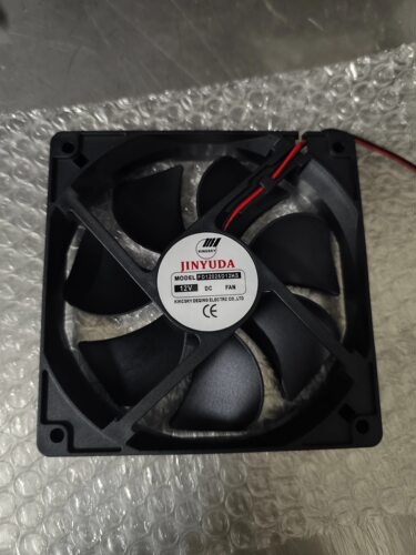 JINYUDA全新FD12025D12HS DC12V FAN 120*120*25mm 静音散热风扇