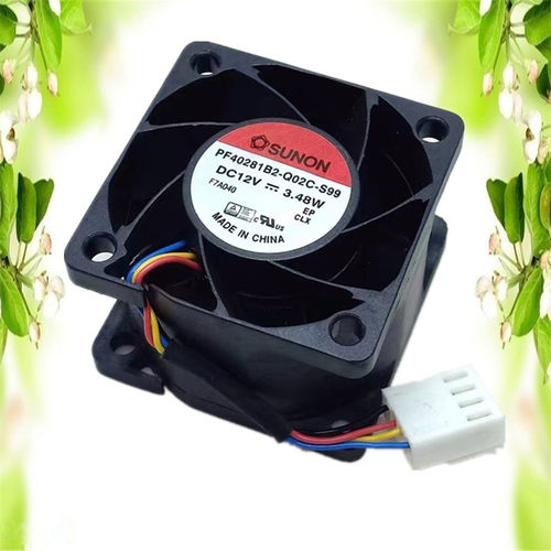 建准PF40281B2-Q02C-S99 4028 12V 3.48W 大风量服务器散热风扇