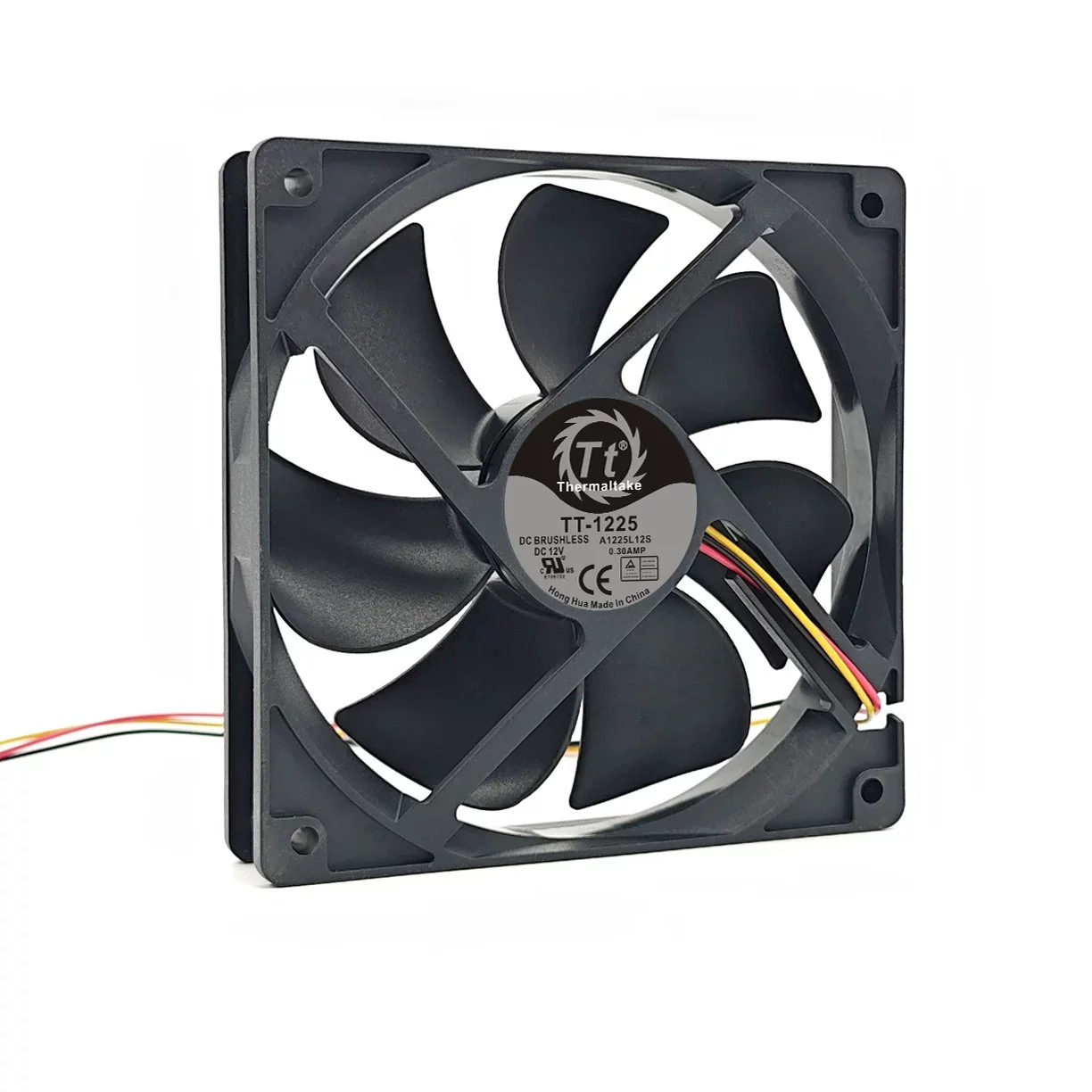 Thermaltake Tt1225 A1225L12S 12025 12V 0.30A静音散热机箱风扇