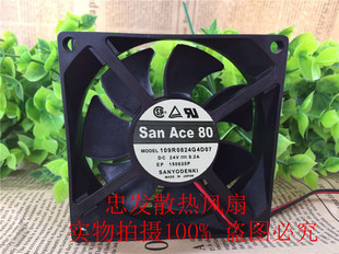 三洋 SanAce80 109R0824G4D07 24V 0.2A 8025 变频器风扇