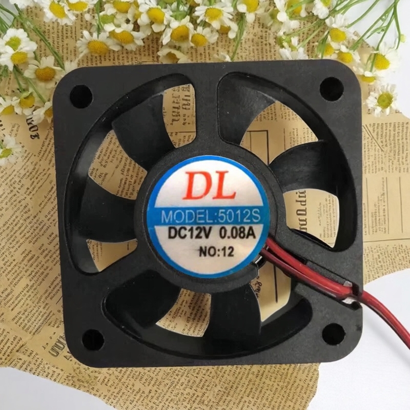 5012S 5V 12V 24V 0.08A 0.08A CL充电器里小方形小型散热风扇DL