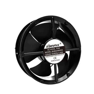 原装 BiSENFAN BAB22060H2 22060 220V 0.45A 金属耐高温散热风扇
