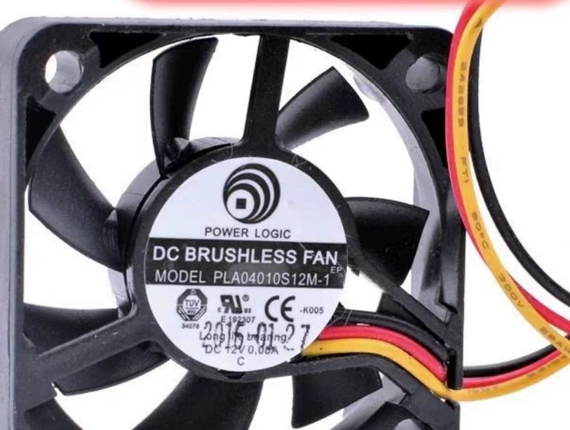 POWER LOGIC PLA04010S12H-1 S12M-1 12V 0.10A 4010 4CM静音风扇