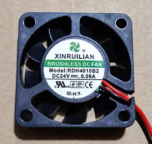 欣瑞联XINRUILIAN RDH4010B2 24V0.09A 4010 4cm机箱静音散热风扇