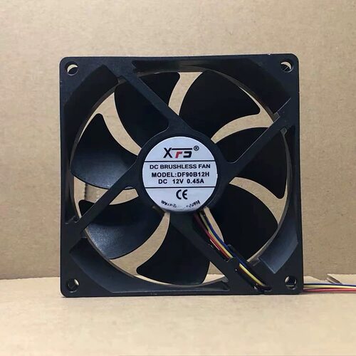 全新正品XFS DF90B12H 12V 0.45A 9025变频器静音散热风扇2/3/4线