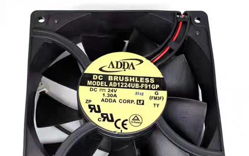 原装ADDA  AD1224UB-F91GP 12038 24V 1.30A大风量变频器散热风扇