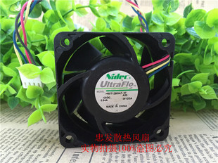 H60T12BGA7 0.94A 12V 6CM温控大风量电源散热风扇 6025 NIDEC