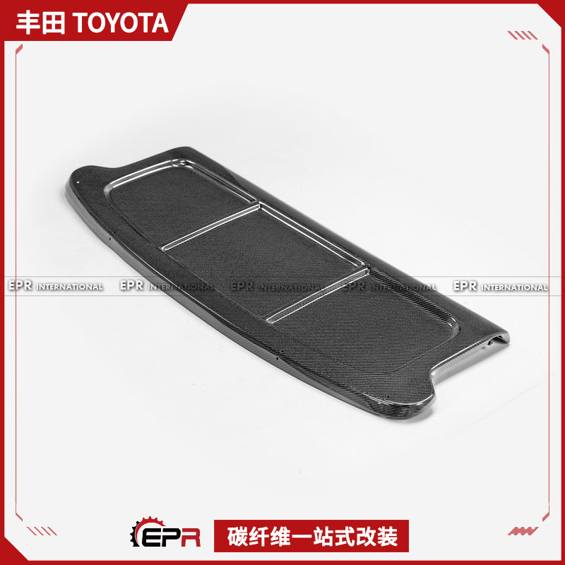 适用于丰田 Starlet Glanza EP82 碳纤维原厂款内饰行李箱面板盖