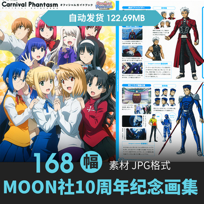 fate staynight10周年纪念设定集人物场景原插画游戏动漫参考素材