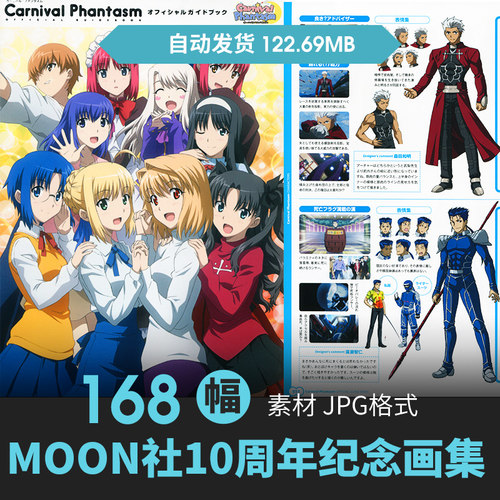 fate staynight10周年纪念设定集人物场景原插画游戏动漫参考素材