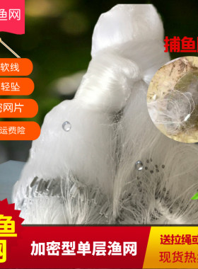 加粗线单层沉网小浮轻坠