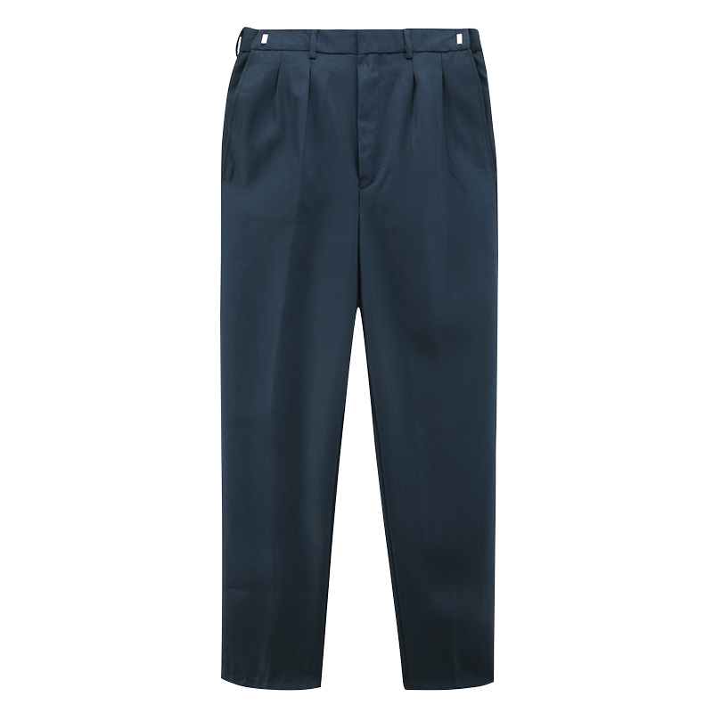 保安夏季薄款裤藏青可调节制服单裤物业酒店工作裤上班服职业西裤