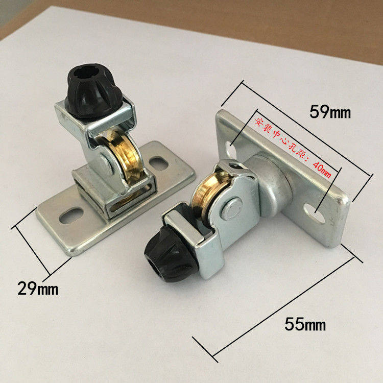 顶座滑轮支架升降晾衣架滑轮配件通用性晾衣架滑轮组维修滑轮配件