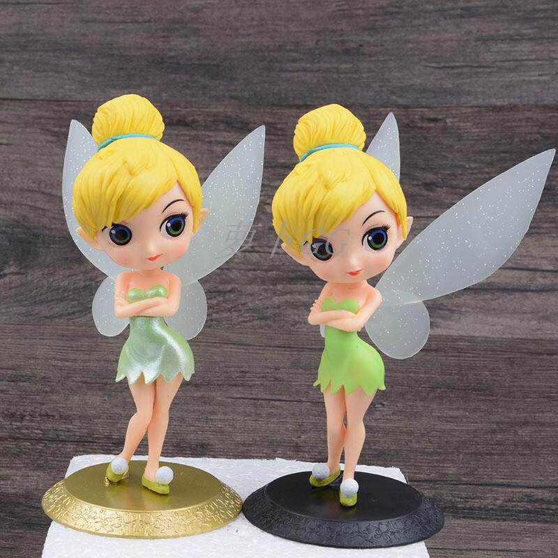 卡通生日蛋糕装饰摆件 奇妙仙子翅膀花仙子 情景生日蛋糕装饰配件