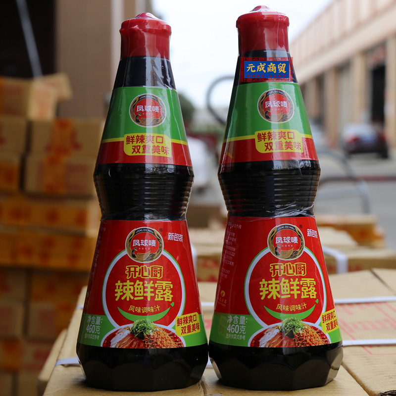 1瓶包邮 开心厨系列凤球唛辣鲜露风味调味汁460g增鲜凉拌调味汁