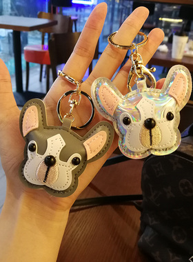 小狗新款斗牛犬女生情侣定制挂件