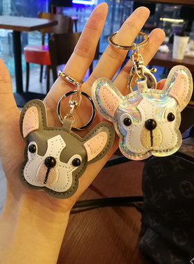 小狗新款斗牛犬女生情侣定制挂件