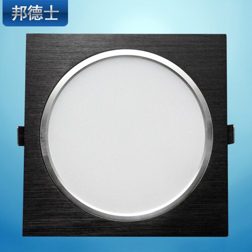 邦德士LED筒灯格栅灯服装店斗胆灯正方形5寸开孔15X15公分12W15W