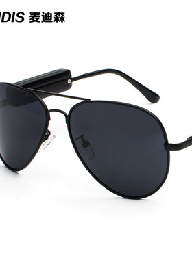 智能蓝牙听歌墨镜偏光开车通话无线立体声防晒紫外线蛤蟆太阳眼镜