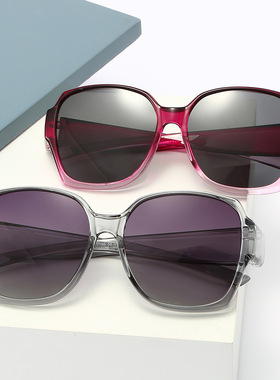 墨镜可套近视镜偏光开车专用男士女大框夹片方圆脸套镜高级感户外