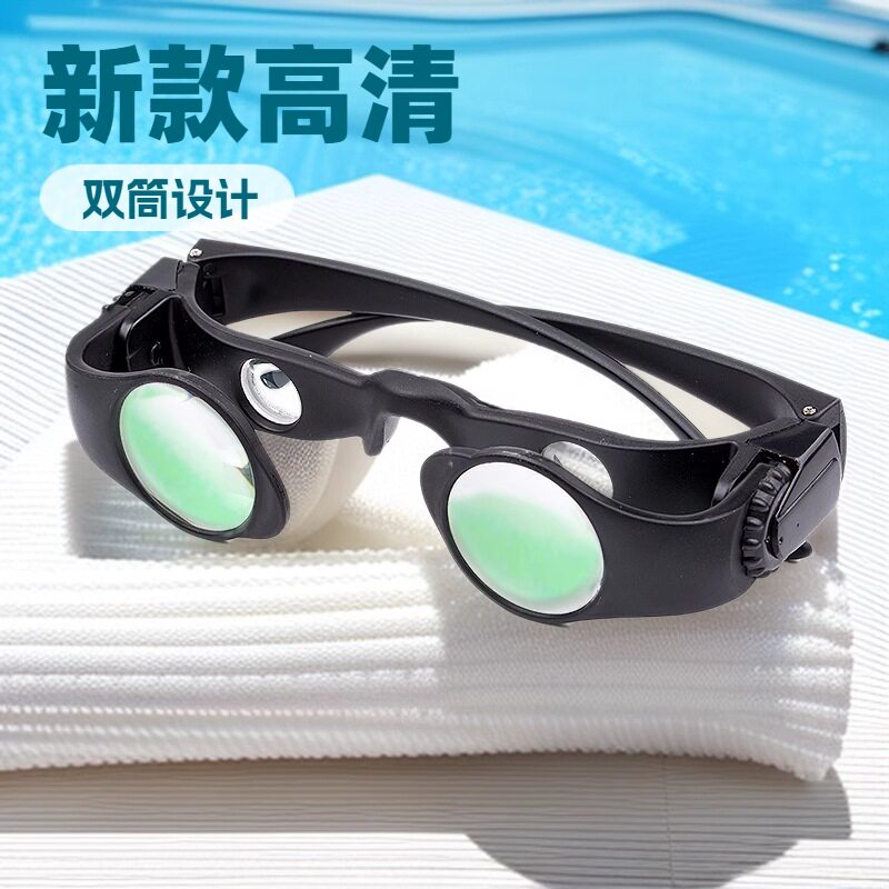 专用钓鱼眼镜看漂专用望远镜放大夜视增晰老花近视高清偏光防强光