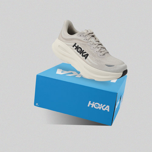 HOKA正品 BONDI 9 新款简约舒适轻便缓震跑步鞋男款1162013-RRCK
