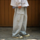 PROPCELL秋季 男 日系复古宽松百搭廓形多口袋休闲长裤 新款 宽松卫裤