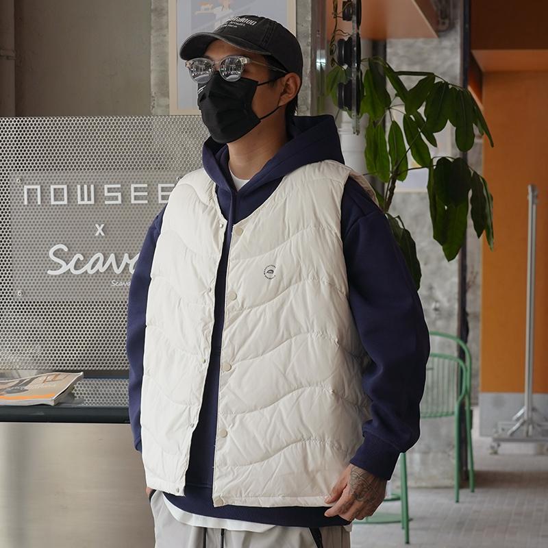 白鸭绒羽绒马甲PROPCELL山系户外