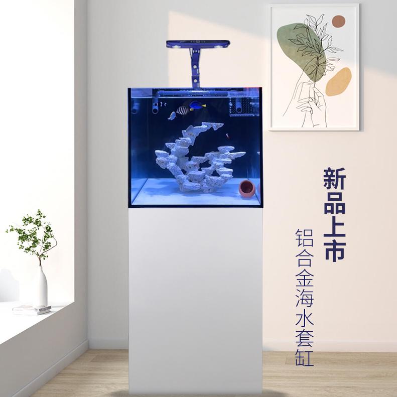 米熊超白鱼缸后背黑玻