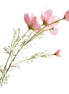客厅波斯菊北欧仿真花