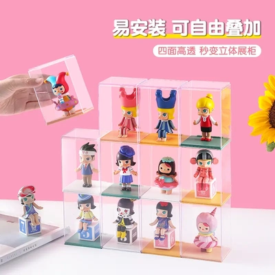 2023纳展示架娃娃手办盒子场景熊