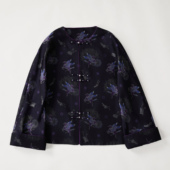 上久楷宋锦以梦为马外套对襟圆领款 新中式 国风日常百搭带钢印