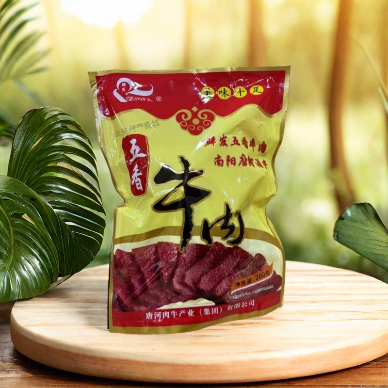 南阳唐河特产群发五香牛肉200克袋装熟食真空装即食卤味
