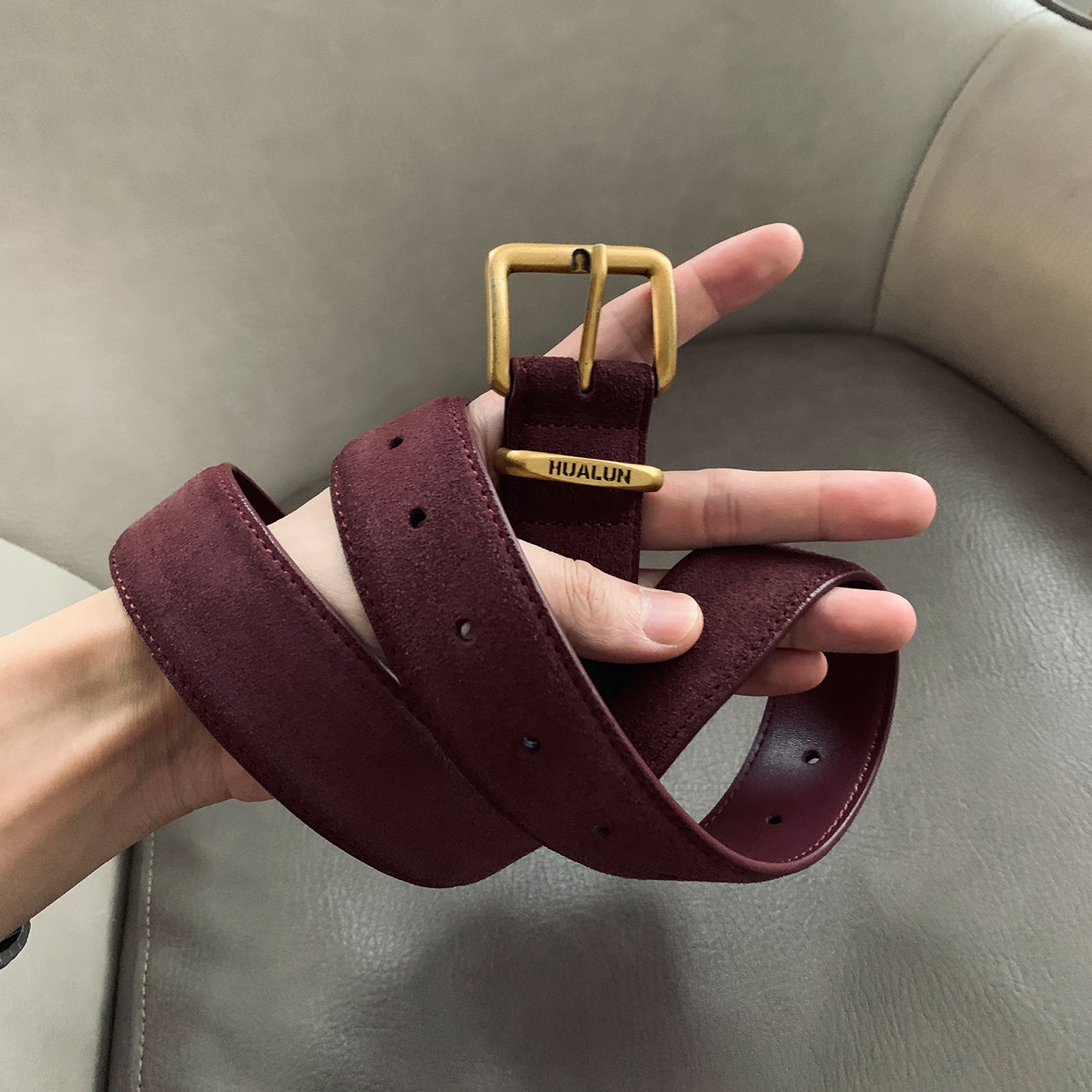 Hualun时尚休闲腰带裤带