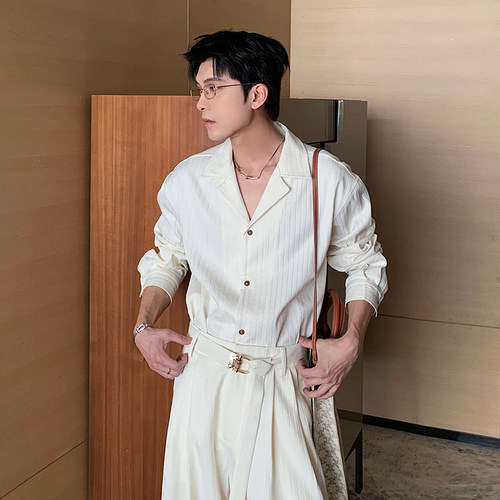 Hualun春秋高级感衬衫套装