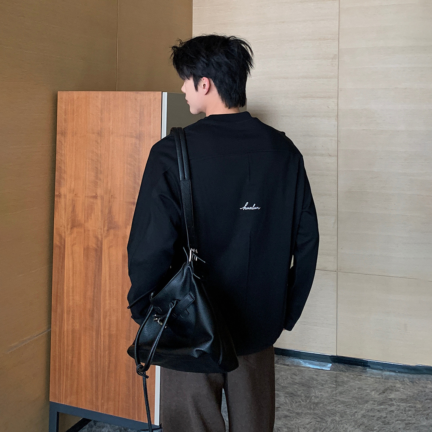 Hualun内搭打底衫长袖T恤男