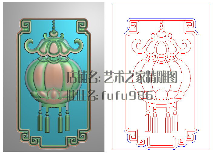 设计图靠背边柱灯笼立柱子五福沙发 2 wwtk20精雕图ai电脑雕刻图在类目 商务/设计服务, 设计服务, 设计素材/源文件中 - 来自Buy2taobao.com提供专业的淘宝代购服务