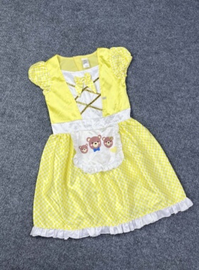 C3220夏季新款幼儿园女童连衣裙儿童节礼物生日派对拍照演出服