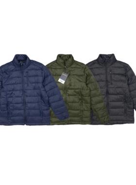 C8009外贸新款男士立领夹棉外套冬季保暖防寒服宽松休闲棉衣棉服