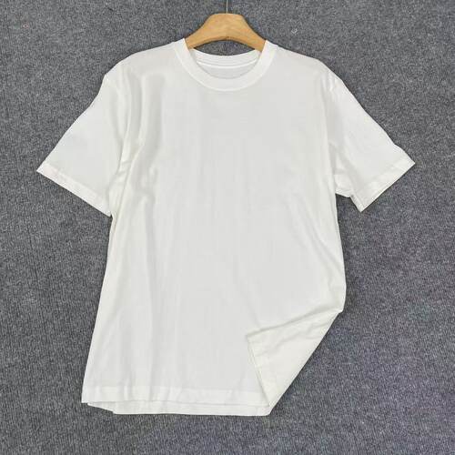 K7023高品质短袖2026夏季新款纯色T恤男女宽松舒适基础打底上衣